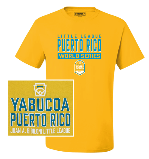 Puerto Rico 2025 Little League Baseball World Series Team Tee Puerto Rico 2025 Little League Baseball World Series Team Tee