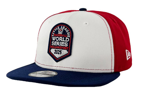 New Era 9Fifty RWB Little League 2025 Baseball World Series Logo Youth Snapback Cap New Era 9Fifty RWB Little League 2025 Baseball World Series Logo Youth Snapback Cap
