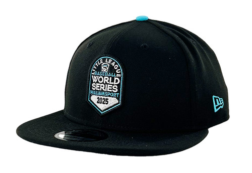 New Era 9Fifty Black Little League 2025 Baseball World Series Logo Snapback Cap New Era 9Fifty Black Little League 2025 Baseball World Series Logo Snapback Cap