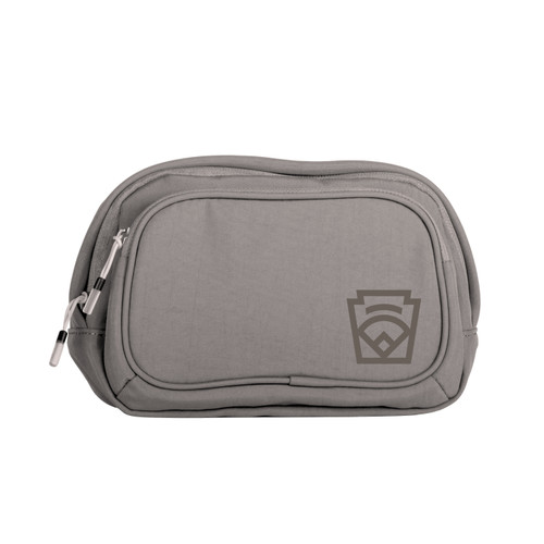Little League Keystone Tonal Logo Gray Everyday Belt Bag