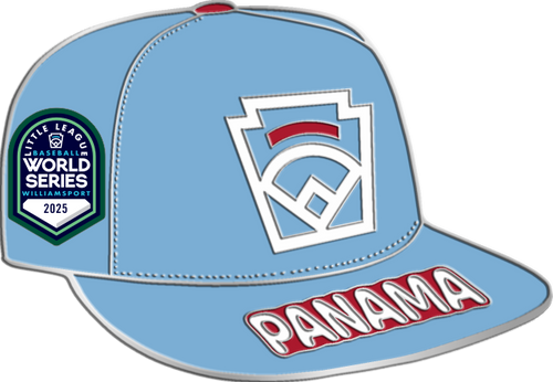 Little League Baseball World Series 2025 Panama Team Cap Pin Little League Baseball World Series 2025 Panama Team Cap Pin