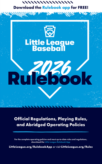 2026 Little League Baseball Rule Book