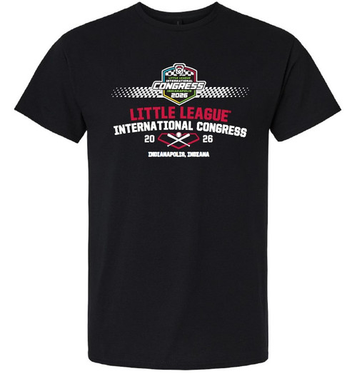 Little League 2026 Congress Black Tee