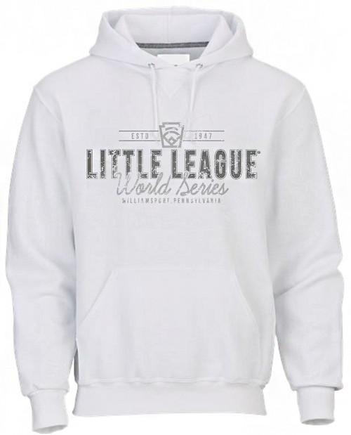 Little League World Series Monochromatic White Hood