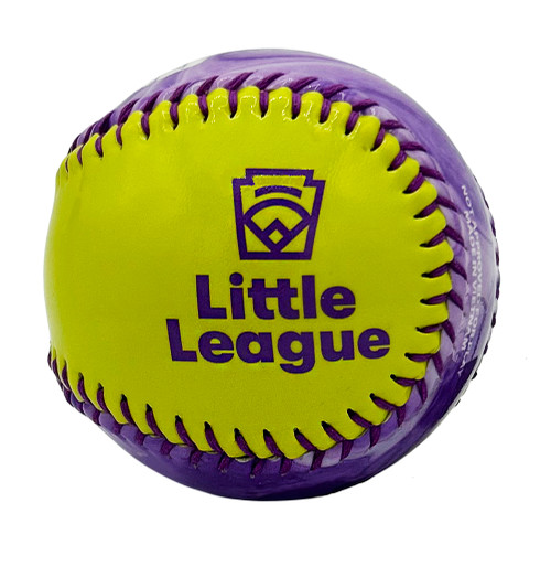 Little League Keystone Purple Fluid Marble Souvenir Softball