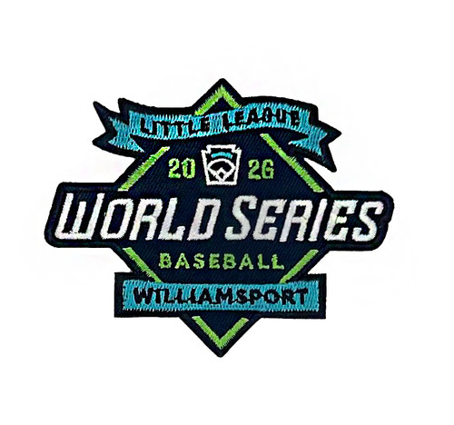 Little League 2026 Baseball World Series Logo Patch