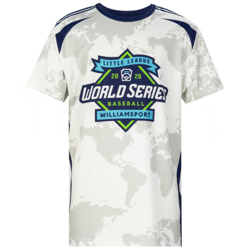 Little League 2026 Baseball World Series Digi Globe Sublimated Youth Tee View Product Image