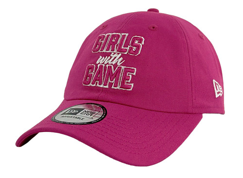 New Era Casual Classic Little League Girls With Game Pink Adjustable Cap