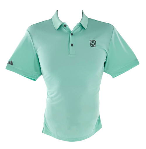 adidas Little League Keystone Logo Mint Polo