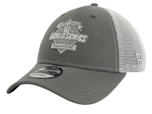New Era 9Forty Dark Gray Trucker Tonal Little League 2026 Baseball World Series Logo Adjustable Cap