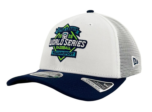【未開封・L】 pointless journey BASEBALL CAP New Era 9Seventy White Trucker Little League 2026 Baseball World