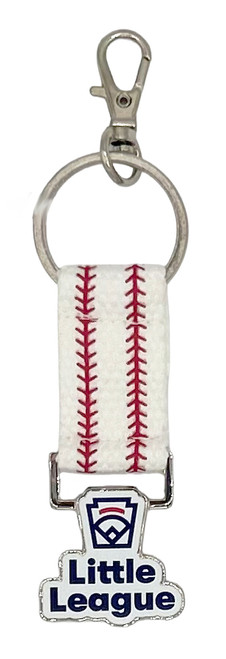 Little League BB Canvas Strap Keychain