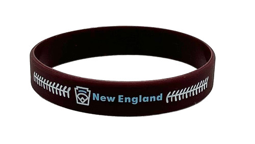 New England LL Team Silicone Wristband