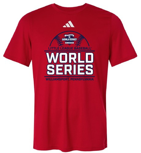 adidas® Little League 2026 Baseball World Series Half Ball Red