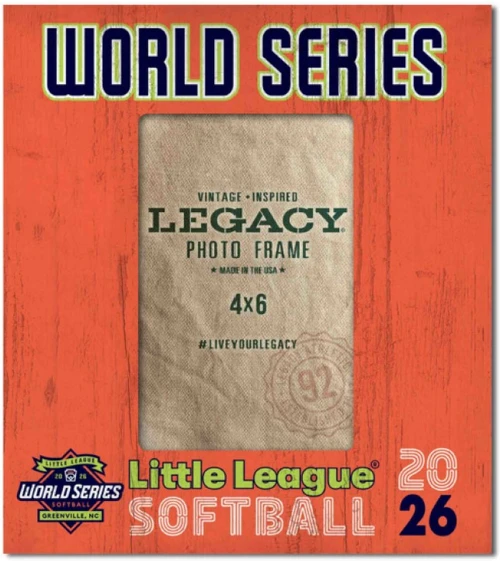 Little League Softball 2026 World Series Wood Picture Frame
