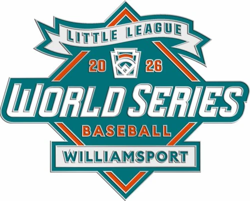 Latin America Little League 2026 Baseball WS Team Logo Pin