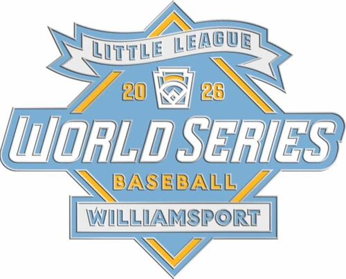 West Little League 2026 Baseball WS Team Logo Pin
