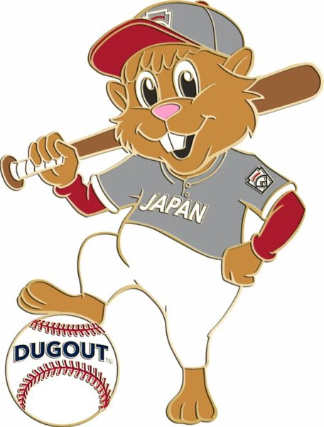 Japan Little League Dugout Pin
