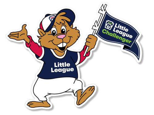 Little League Challenger Dugout Rugged Sticker