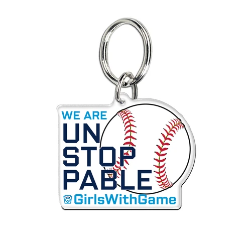 We Are Unstoppable GWG Baseball Keychain