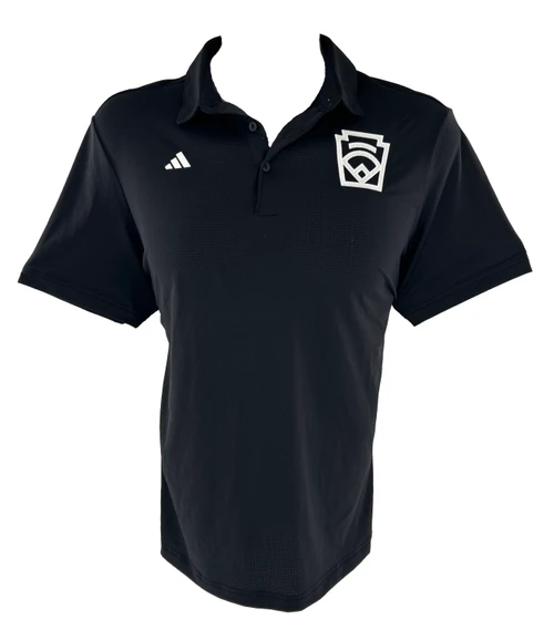 adidas 2026 Little League ADI ZERO Black Coaches Polo