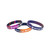 Multi-Color Tie Dye Swirl Silcone Wristband View Product Image