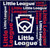 Little League Keystone Emblem 10.5x10 Wood Plank Square View Product Image