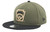 New Era 9Fifty Olive Green Keystone Emblem Logo Snapback Cap View Product Image