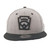 New Era 9Fifty Gray Little League Black Keystone Emblem Logo Snapback Cap View Product Image