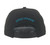 New Era 9Fifty Black Little League Baseball Blue Keystone Emblem Logo Youth Snapback Cap View Product Image