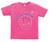 Little League Glove Hot Pink Fine Jersey Tee View Product Image