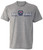 Little League Hollow Wordmark Grey Tee View Product Image