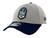 New Era 39Thirty Gray & Navy Full Color Little League 2025 Baseball World Series Logo Cap View Product Image