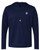 adidas® Little League Keystone Logo Navy Lightweight 1/4 Zip Hooded Pullover View Product Image