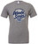 Little League 2026 Baseball World Series Ball Script Gray Triblend Tee View Product Image