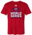 adidas® Little League 2026 Baseball World Series Half Ball Red Performance Tee View Product Image