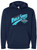 adidas Little League 2026 Baseball World Series Navy Swoosh Hood View Product Image