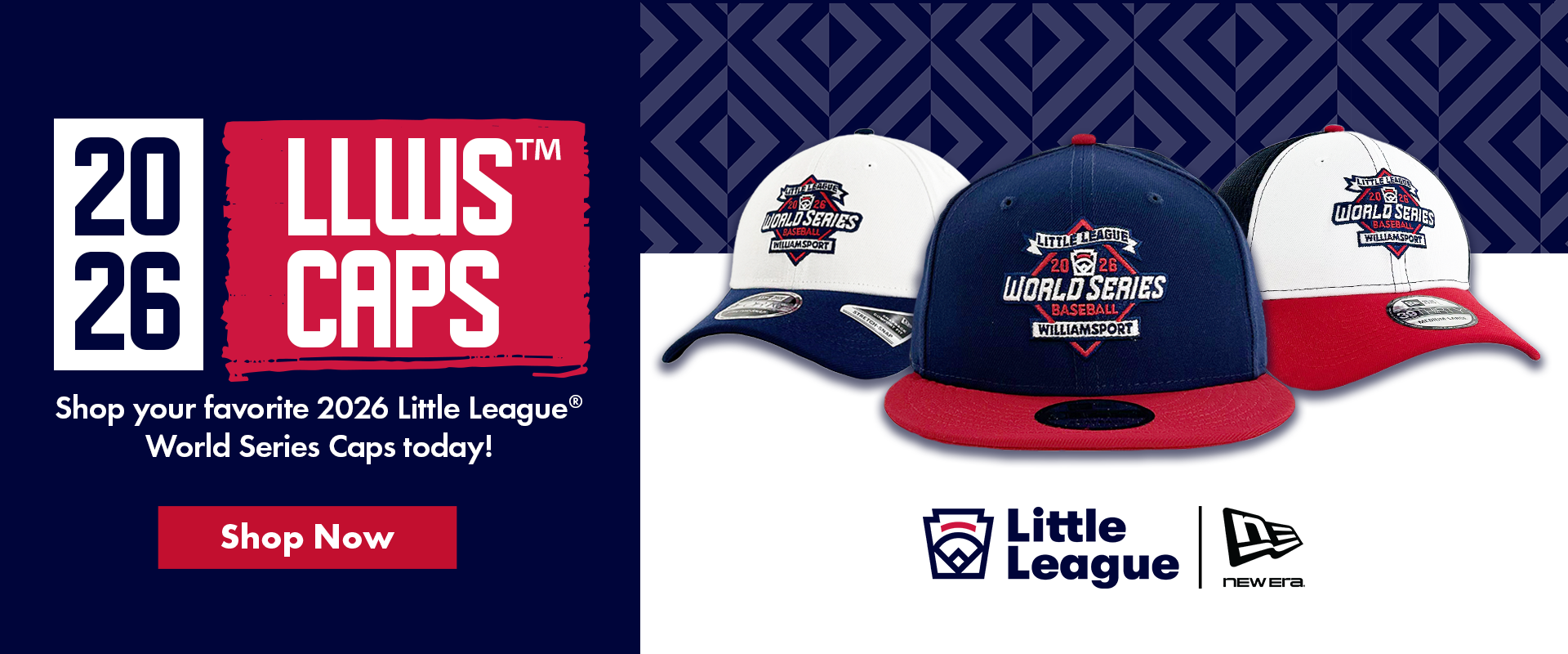 Shop LIttle League Baseball World Series Caps now!