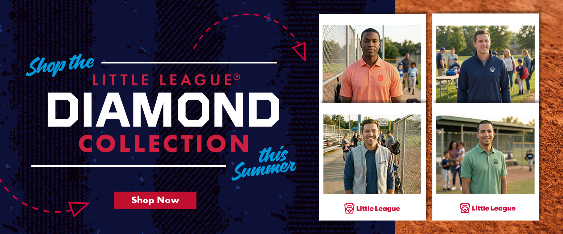 Shop Little League's exclusive Diamond Collection today!