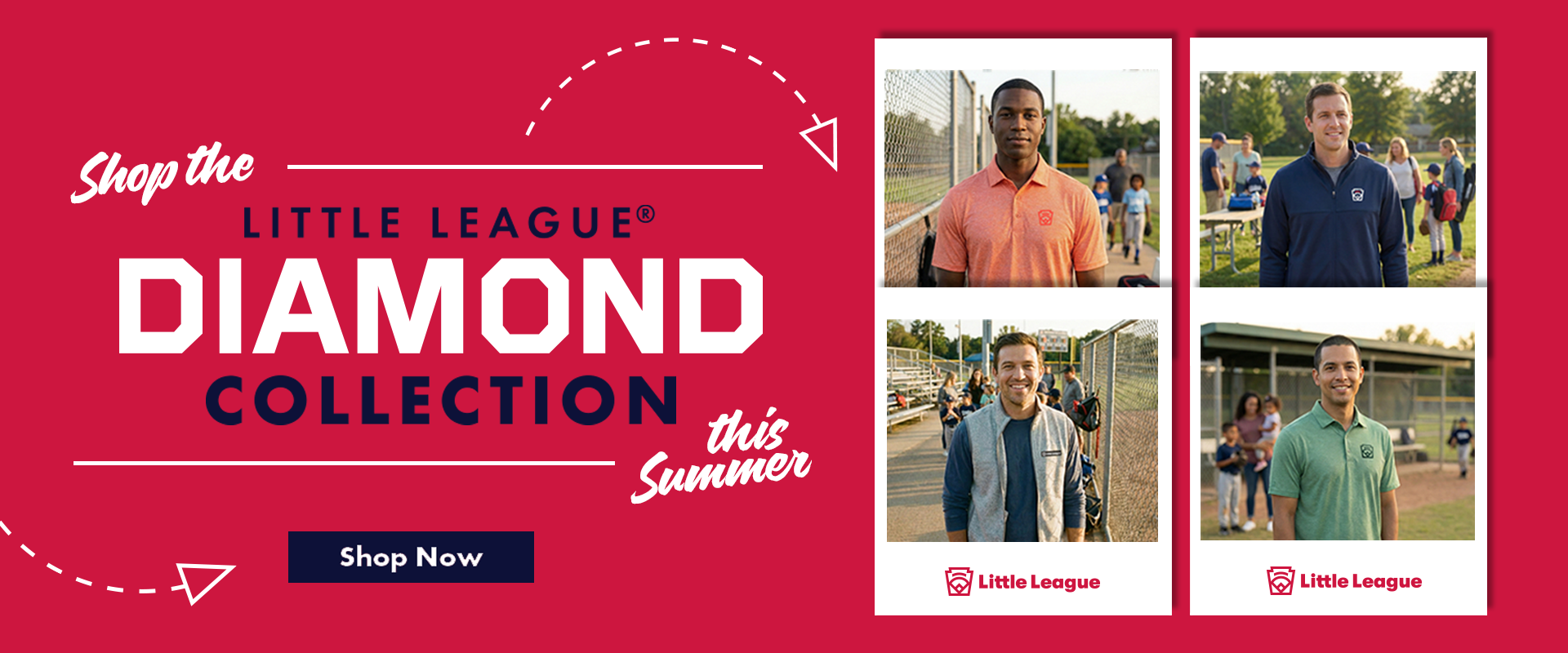 Shop Little League's exclusive Diamond Collection today!