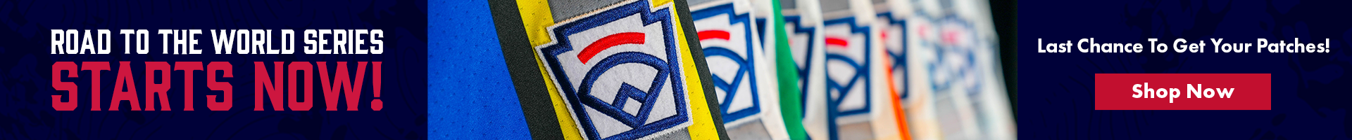 Shop last minute tournament patches on your road to the World Series!
