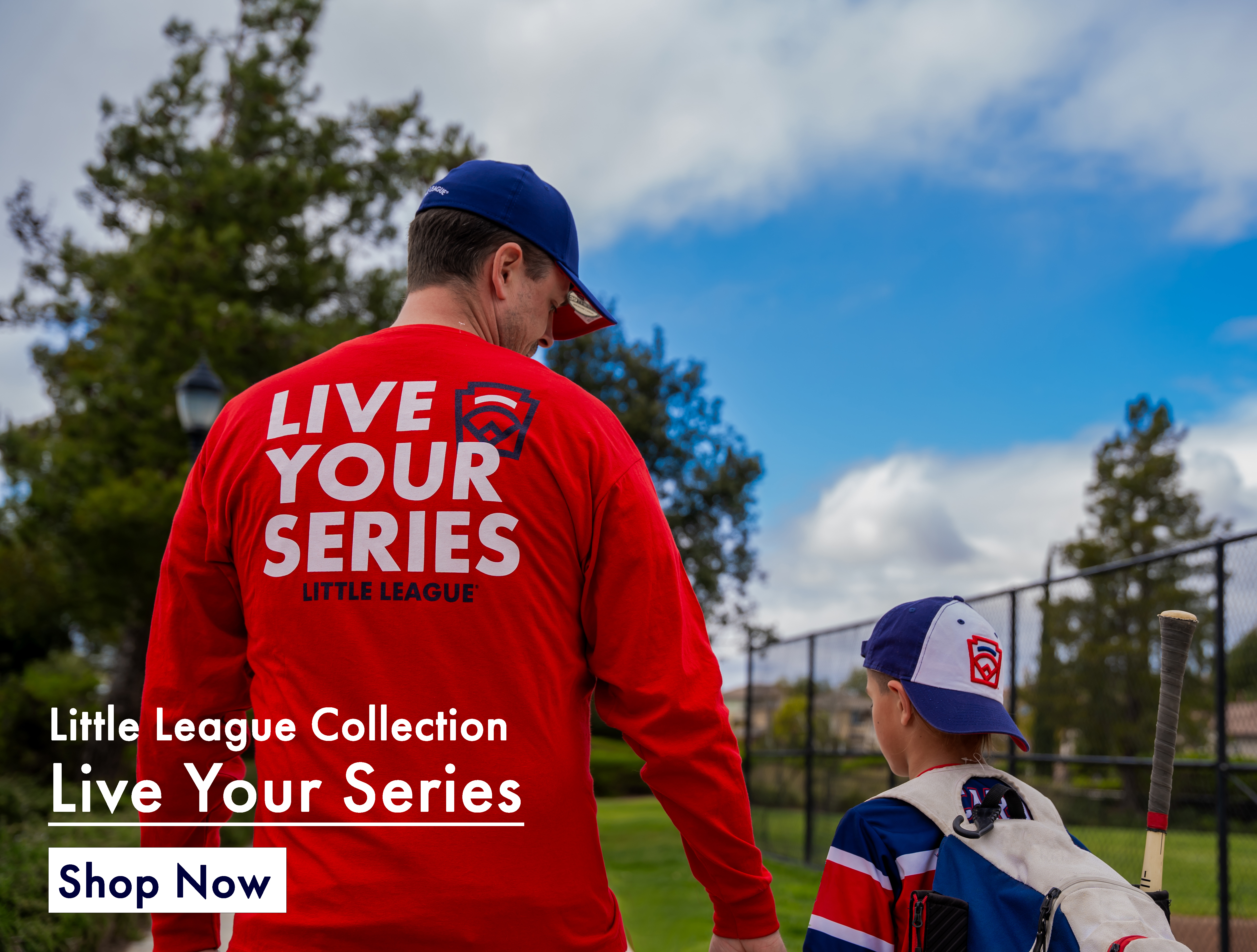Shop the Live Your Series collection only at ShopLittleLeague.org!