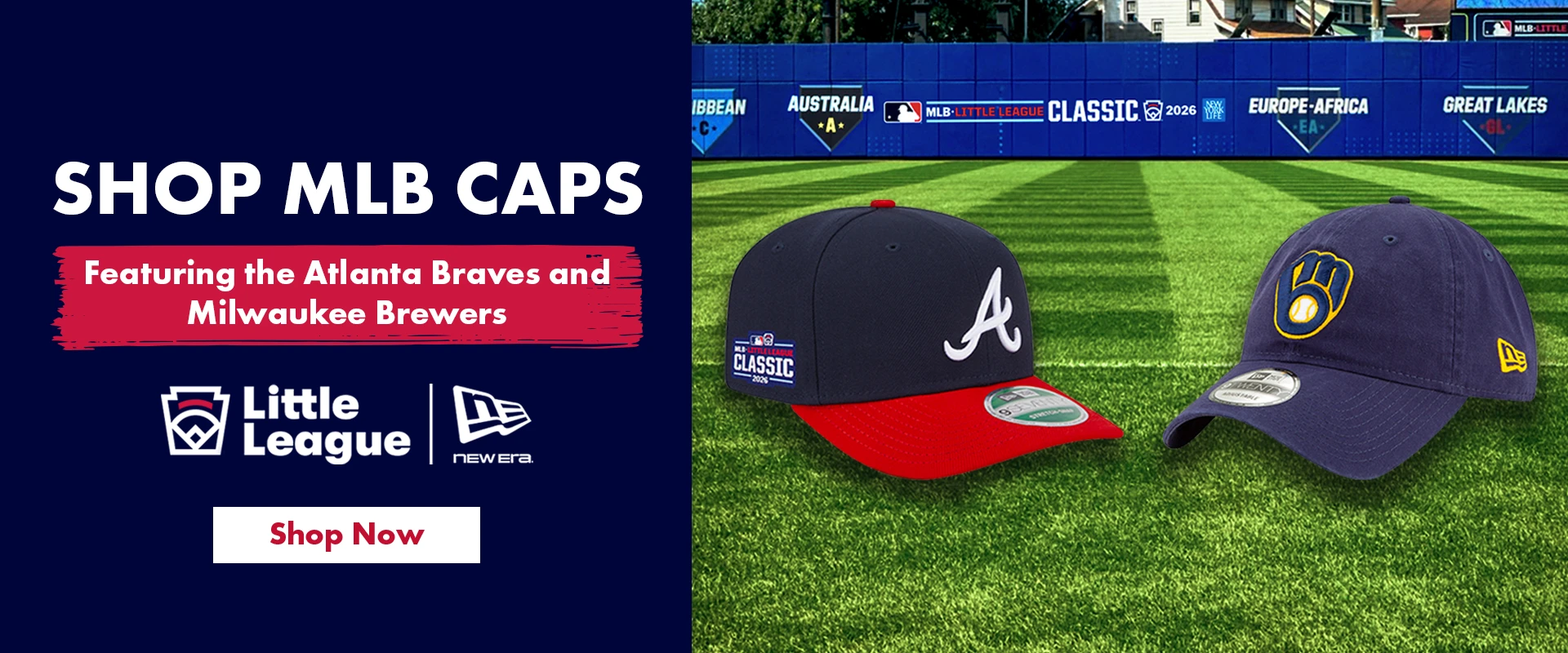 Shop 2026 Little League Baseball World Series merchandise only while supplies last!