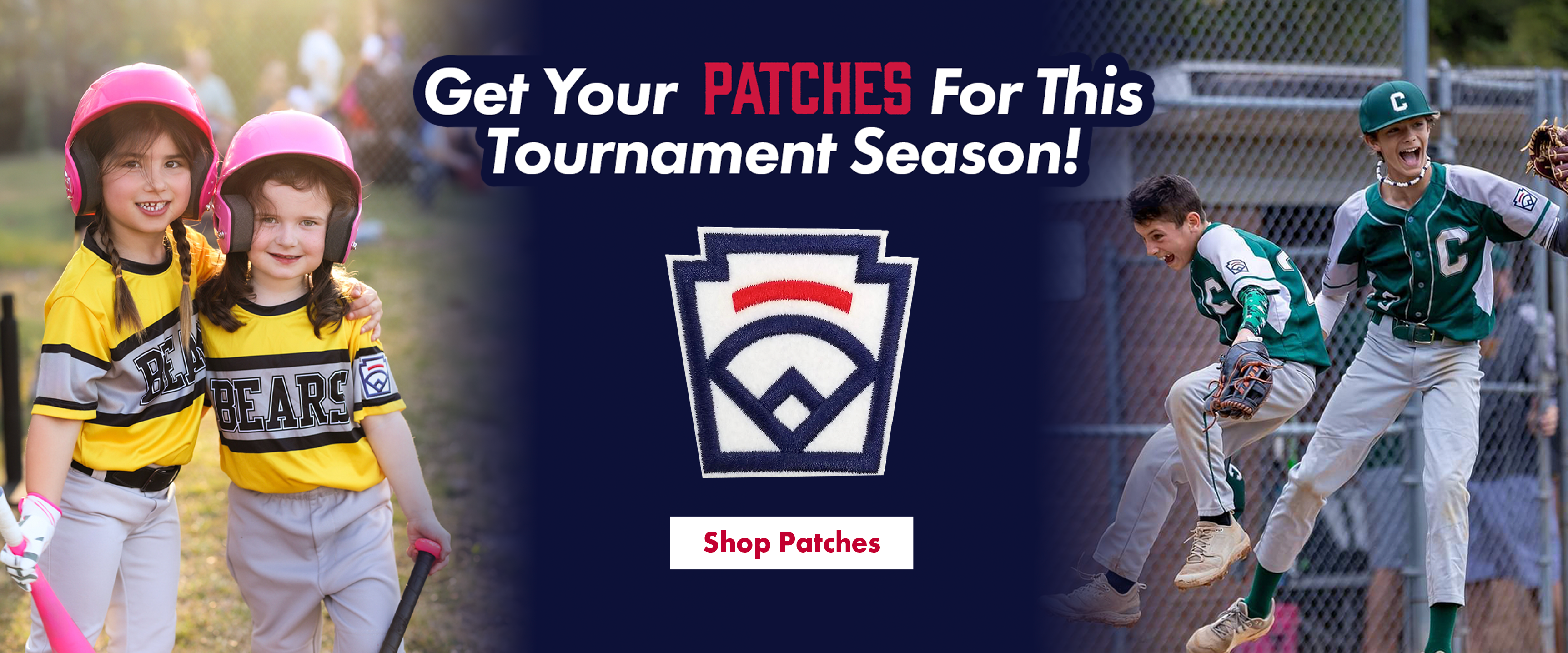 Shop the Unified Logo Uniform Patches for tournament season!