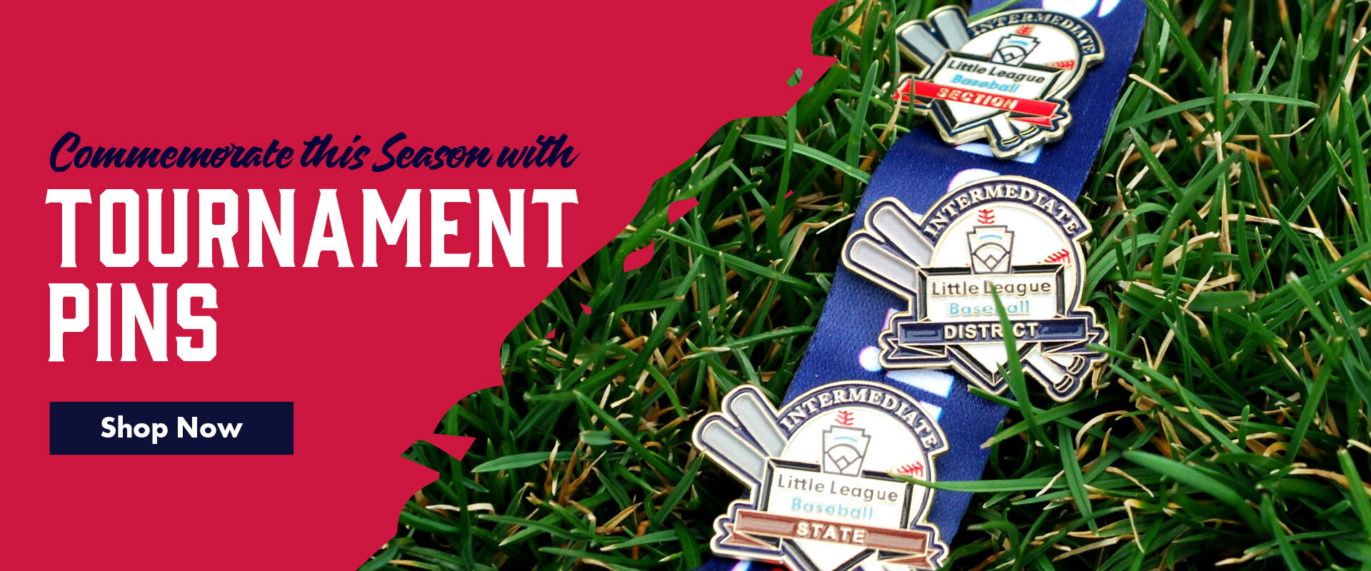 Prepare for the upcoming season: Shop all Little League Tournament pins now!