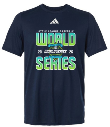 adidas® Little League 2026 Baseball World Series Bold Fade Navy