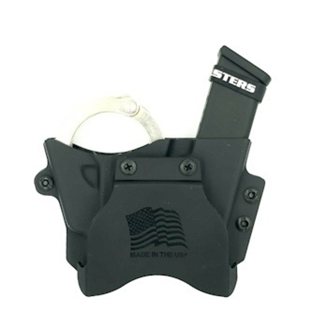 MCK Europe  Handcuff Case, Pepper Spray Holder and Magazine Holster Combo  with Paddle and X3 Adapter