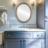 Lifestyle 2 - Athena Oval Frame - Champagne Silver