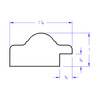 Philadelphia Rectangle - Profile Drawing