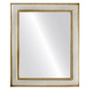 Flat Mirror - Wright Rectangle Frame - Silver Shade